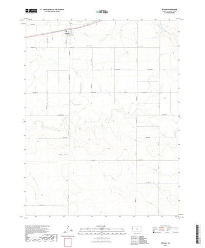 United States Geological Survey Weskan, KS (2022, 24000-Scale) digital map
