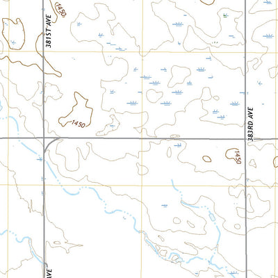 United States Geological Survey Wessington Springs NE, SD (2021, 24000-Scale) digital map