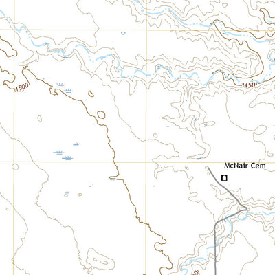 United States Geological Survey Wessington SW, SD (2021, 24000-Scale) digital map