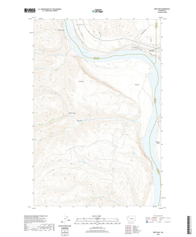United States Geological Survey West Bar, WA (2020, 24000-Scale) digital map