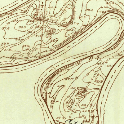 United States Geological Survey West Brownsville, TX (1930, 24000-Scale) digital map