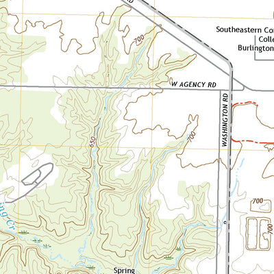 United States Geological Survey West Burlington, IA (2022, 24000-Scale) digital map