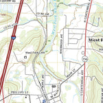 United States Geological Survey West Fork, AR (2020, 24000-Scale) digital map