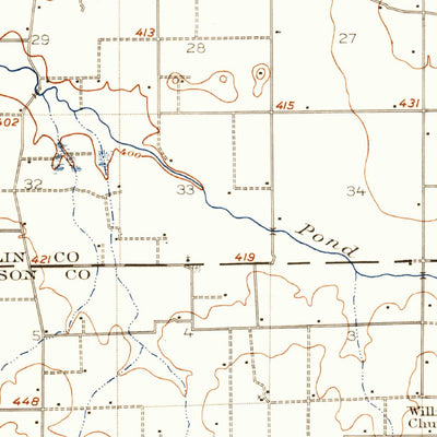 United States Geological Survey West Frankfort, IL (1941, 62500-Scale) digital map