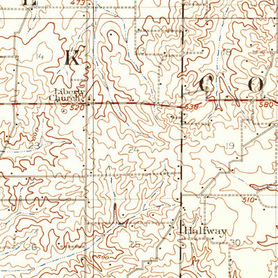 United States Geological Survey West Frankfort, IL (1941, 62500-Scale) digital map