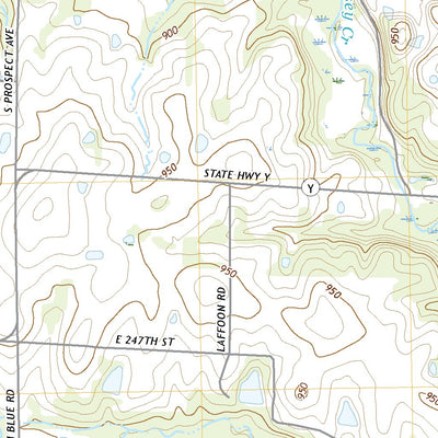 United States Geological Survey West Line, MO (2021, 24000-Scale) digital map