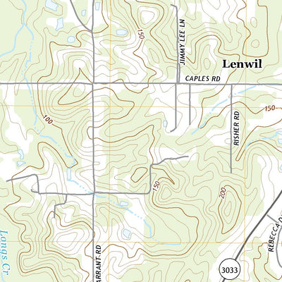 United States Geological Survey West Monroe South, LA (2020, 24000-Scale) digital map