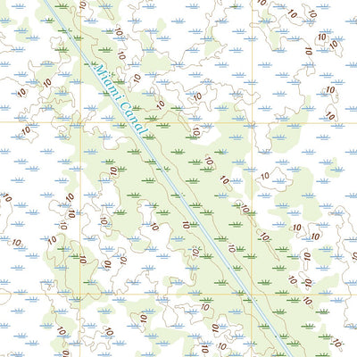 United States Geological Survey West of Deem City, FL (2021, 24000-Scale) digital map