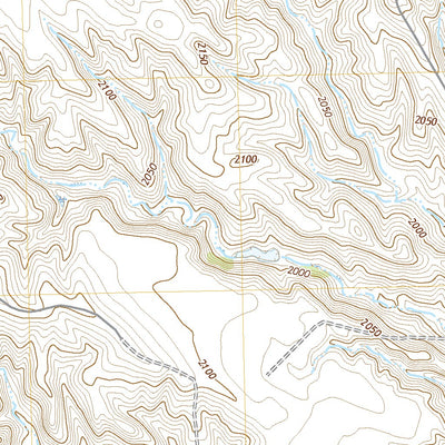 United States Geological Survey West of Westover, SD (2021, 24000-Scale) digital map