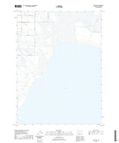 United States Geological Survey West Side, OR (2020, 24000-Scale) digital map