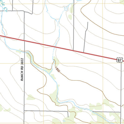 United States Geological Survey West Sweden, TX (2022, 24000-Scale) digital map