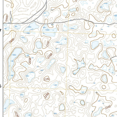United States Geological Survey Westby Lake, ND (2020, 24000-Scale) digital map