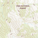 United States Geological Survey Westcreek, CO (2022, 24000-Scale) digital map