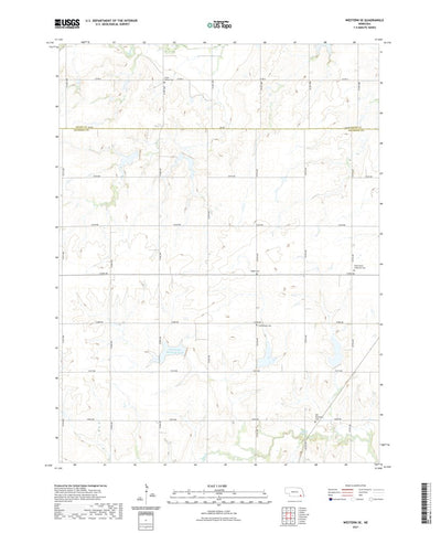 United States Geological Survey Western SE, NE (2021, 24000-Scale) digital map