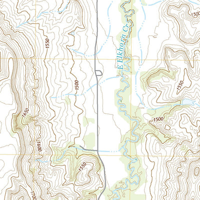 United States Geological Survey Westfall, KS (2022, 24000-Scale) digital map