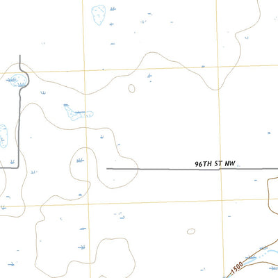 United States Geological Survey Westhope SW, ND (2020, 24000-Scale) digital map