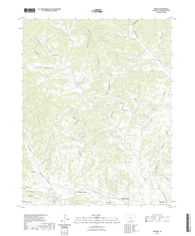 United States Geological Survey Weston, CO (2022, 24000-Scale) digital map