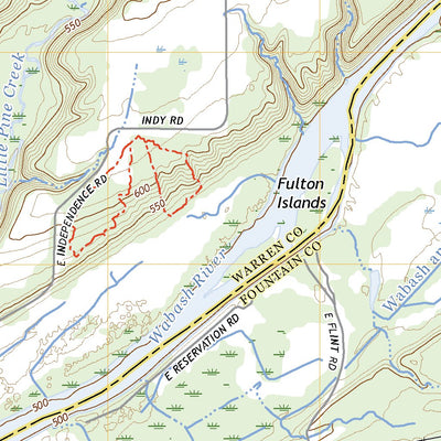 United States Geological Survey Westpoint, IN (2022, 24000-Scale) digital map