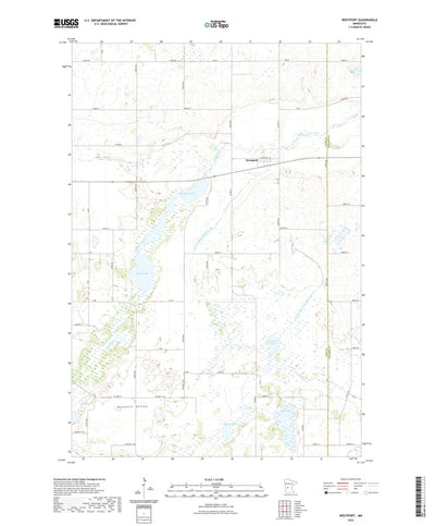 United States Geological Survey Westport, MN (2022, 24000-Scale) digital map