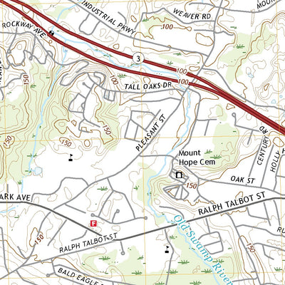 United States Geological Survey Weymouth, MA (2021, 24000-Scale) digital map