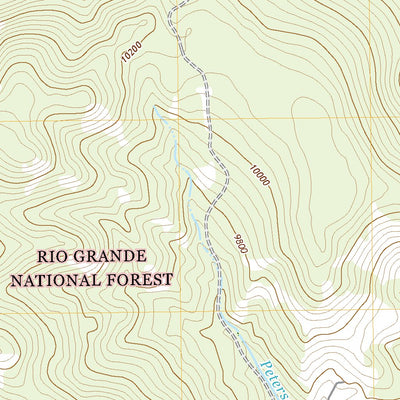 United States Geological Survey Whale Hill, CO (2022, 24000-Scale) digital map
