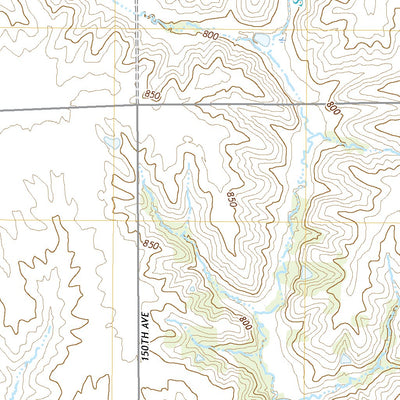 United States Geological Survey What Cheer, IA (2022, 24000-Scale) digital map