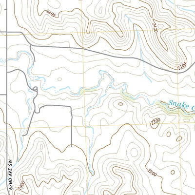 United States Geological Survey Wheeler Hills, ND (2020, 24000-Scale) digital map