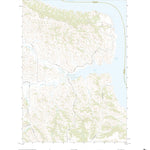 United States Geological Survey Whetstone Bay, SD (2021, 24000-Scale) digital map