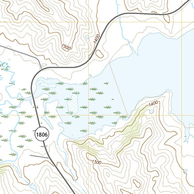 United States Geological Survey Whetstone Bay, SD (2021, 24000-Scale) digital map