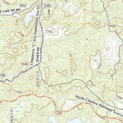 United States Geological Survey Whipholt, MN (2022, 24000-Scale) digital map