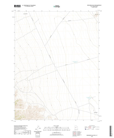 United States Geological Survey Whirlwind Valley NW, UT (2020, 24000-Scale) digital map