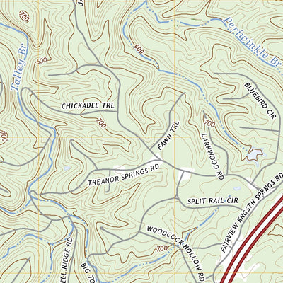 United States Geological Survey White Bluff, TN (2022, 24000-Scale) digital map
