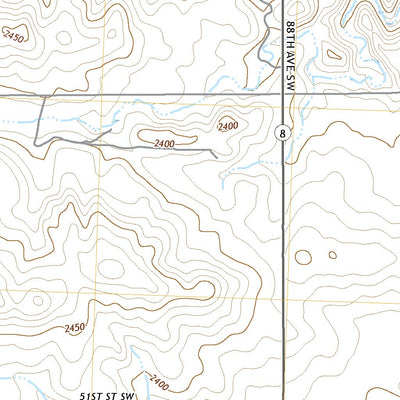 United States Geological Survey White Butte NE, ND (2020, 24000-Scale) digital map