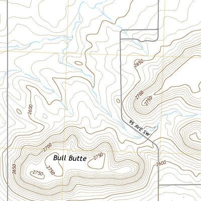 United States Geological Survey White Butte West, ND (2020, 24000-Scale) digital map