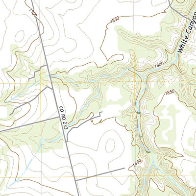 United States Geological Survey White Canyon, TX (2022, 24000-Scale) digital map