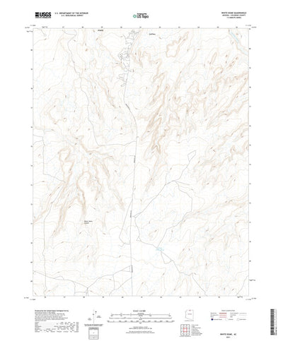United States Geological Survey White Dome, AZ (2021, 24000-Scale) digital map