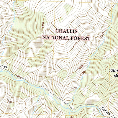 United States Geological Survey White Goat Mountain, ID (2020, 24000-Scale) digital map