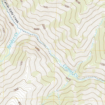 United States Geological Survey White Goat Mountain, ID (2020, 24000-Scale) digital map
