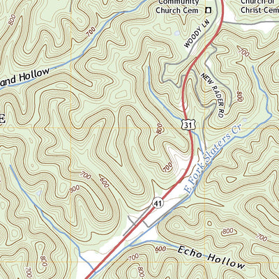 United States Geological Survey White House, TN (2022, 24000-Scale) digital map