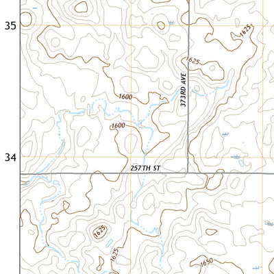 United States Geological Survey White Lake, SD (2021, 24000-Scale) digital map