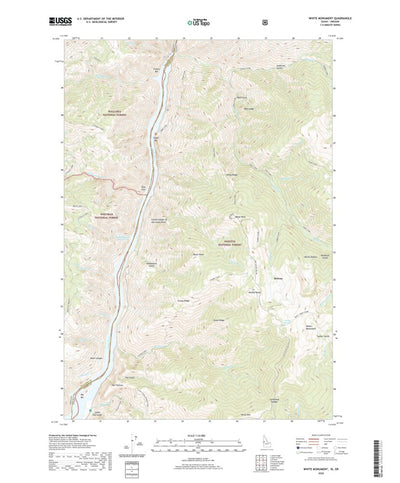 United States Geological Survey White Monument, ID (2020, 24000-Scale) digital map