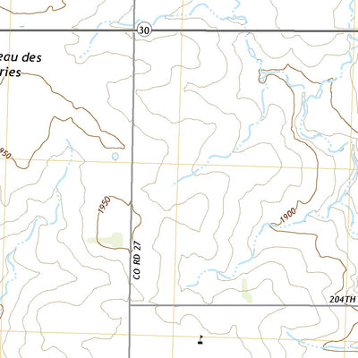 United States Geological Survey White NE, SD (2021, 24000-Scale) digital map