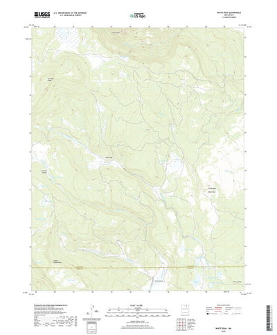 United States Geological Survey White Peak, NM (2020, 24000-Scale) digital map