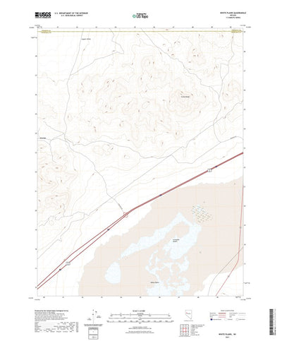 United States Geological Survey White Plains, NV (2021, 24000-Scale) digital map