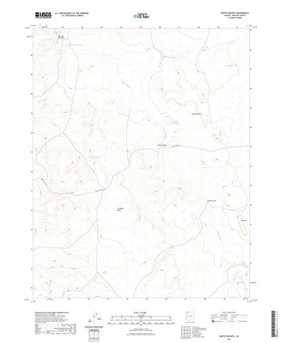 United States Geological Survey White Pockets, AZ (2021, 24000-Scale) digital map