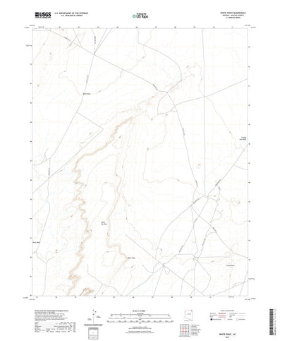 United States Geological Survey White Point, AZ (2021, 24000-Scale) digital map
