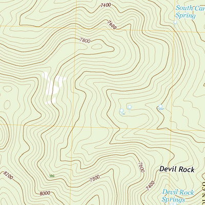 United States Geological Survey White Rock Peak, NV (2021, 24000-Scale) digital map