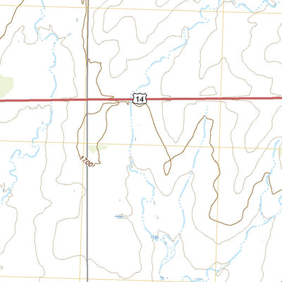 United States Geological Survey White SE, SD (2021, 24000-Scale) digital map