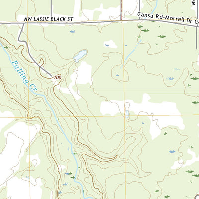 United States Geological Survey White Springs East, FL (2021, 24000-Scale) digital map