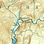 United States Geological Survey Whitehall, NY-VT (1893, 62500-Scale) digital map